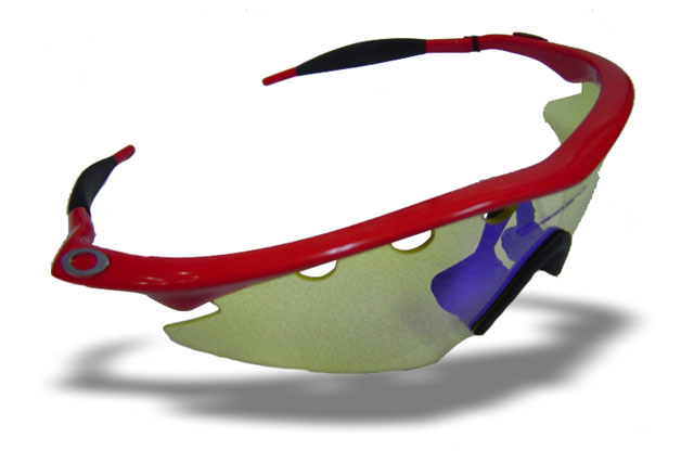 Pro M Frame Golf in Red (Sweep Vented) / H.I. Blue