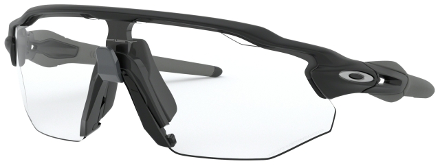 Radar EV Advancer in Matte Black / Clear Black Photochromatic
