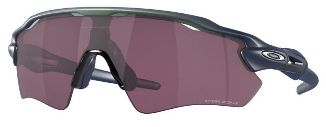 Radar EV Path in Matte Silver/Blue Colorshift / Prizm Road Black Iridium