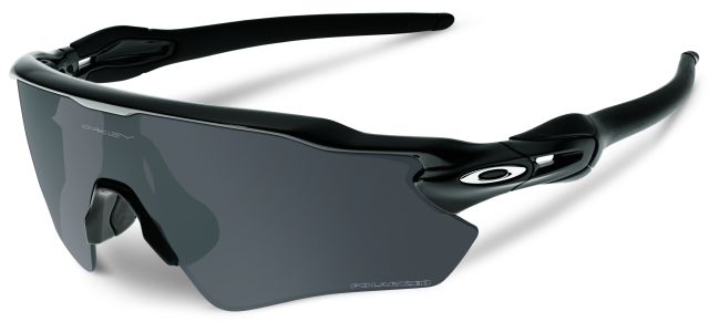 Radar EV Path in Polished Black / Black Iridium Polarized
