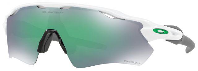 Radar EV Path in Polished White / Prizm Jade Iridium