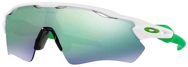 Radar EV Path in Polished White / Jade Iridium