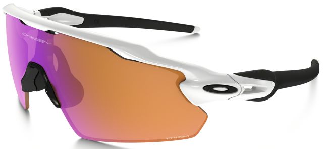 Radar EV Pitch in Polished White / Prizm Trail