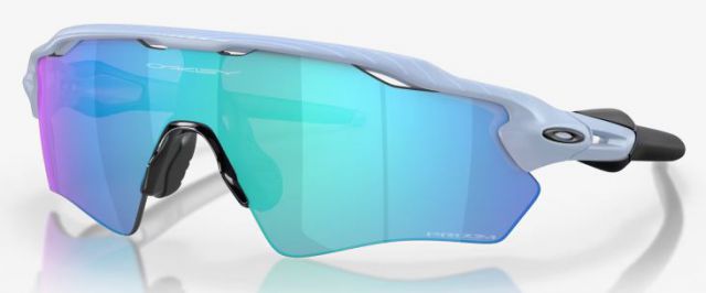 Radar EV XS in Matte Stonewash / Prizm Sapphire Iridium