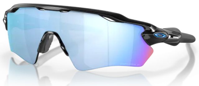 Radar EV XS in Polished Black / Prizm Deep Water Polarized
