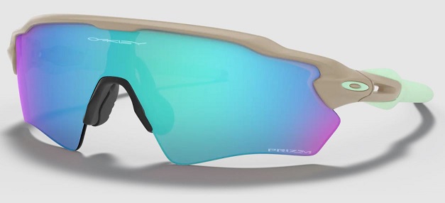 Radar EV XS in Sand / Prizm Sapphire Iridium