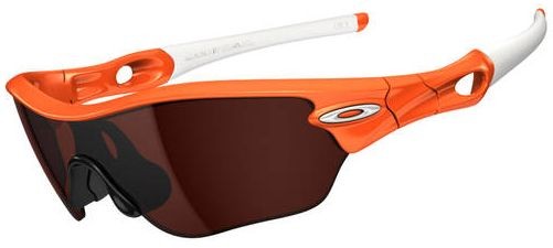 Radar Edge in Orange Flair / VR28 Black Iridium