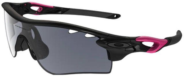 RadarLock Path (AF) in Polished Black / Slate Iridium
