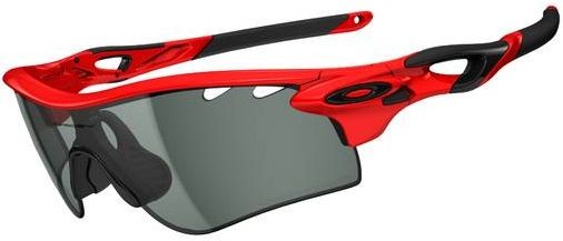 RadarLock Path in Infrared (Vented) / Clear Black Iridium Photochromic / Persimmon
