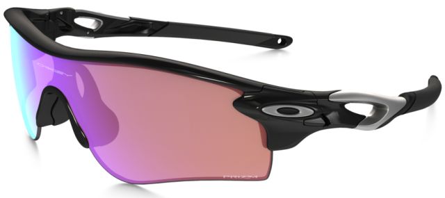 RadarLock Path in Polished Black w/Slate Iridium / Prizm Golf