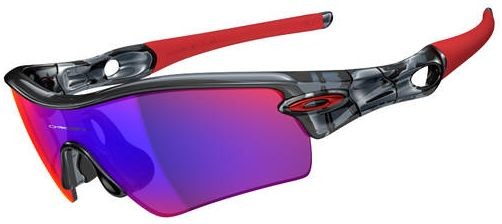 Radar Path (AF) in Crystal Black / +Red Iridium