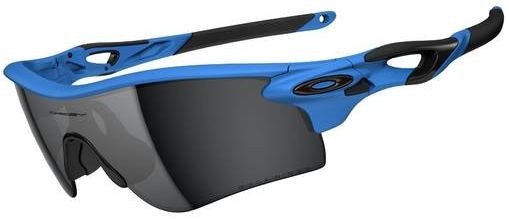 RadarLock Path (AF) in Matte Glacier / Black Iridium Polarized