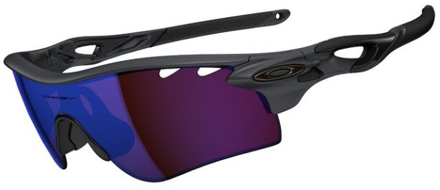 RadarLock Path (AF) in Matte Heather Grey (Vented) / G30 Iridium