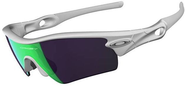 Radar Path in Matte White / Jade Iridium