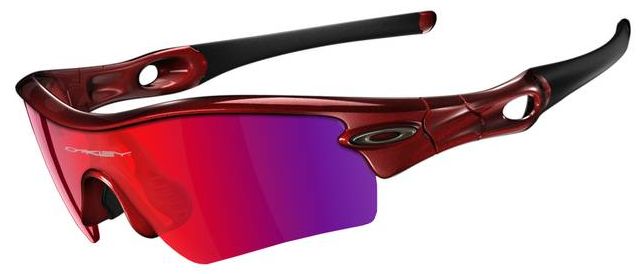Radar Path in Matte Black / Prizm Snow Rose