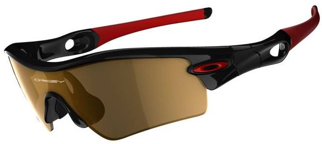 Radar Path in Polished Black / Black Persimmon Iridium Photochromatic