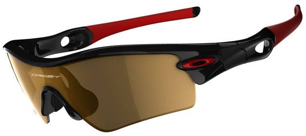 Radar Path in Polished Black / Black Persimmon Iridium Photochromic