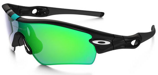 Radar Path in Polished Black / Jade Iridium