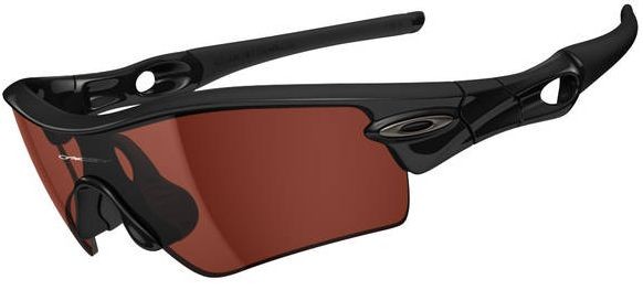 Radar Path in Polished Black / VR28 Black Iridium