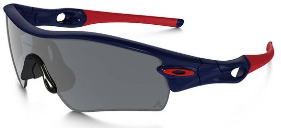 Radar Path in Polished Blue - Braves / Black Iridium