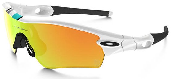 Radar Path in Polished White / Fire Iridium