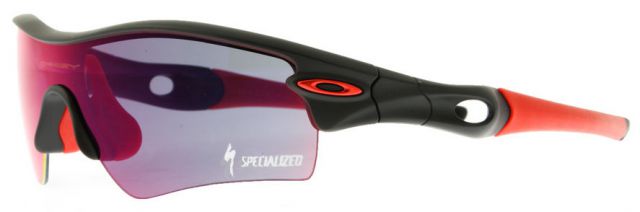 Radar Path in Matte Black / OO Red Iridium Polarized