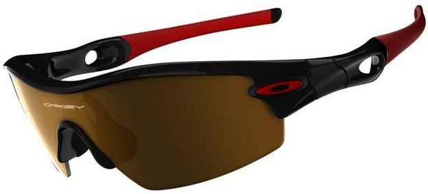 Radar Pitch in Polished Black / Black Persimmon Iridium Photochromatic