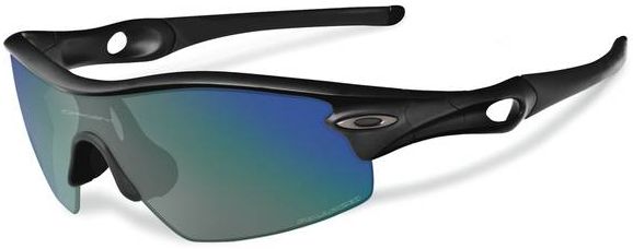 Radar Pitch in Polished Black / Deep Blue Polarized