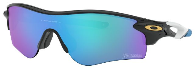 RadarLock Path (AF) in Polished Black / Prizm Sapphire Iridium