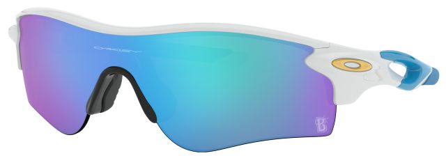 RadarLock Path (AF) in Polished White / Prizm Sapphire Iridium
