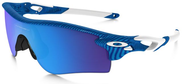 RadarLock Path in Fingerprint Sky Blue w/Black Iridium / Sapphire Iridium