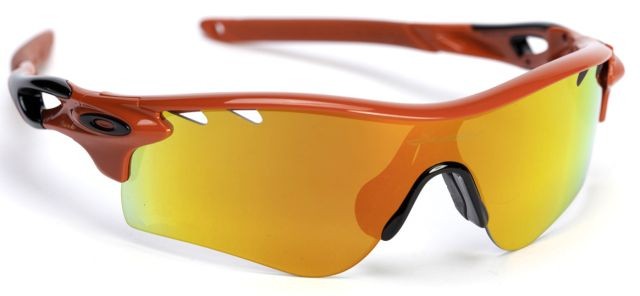 RadarLock Path in Red / Fire Iridium Polarized