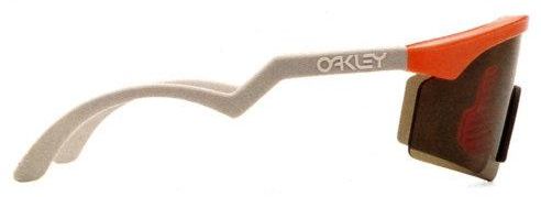 Razor Blade in Orange - Platinum / Grey