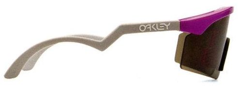 Razor Blade in Berry - Platinum / Grey