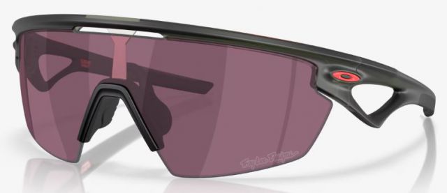 Sphaera in Troy Lee Designs Matte Olive Ink / Prizm Road Black