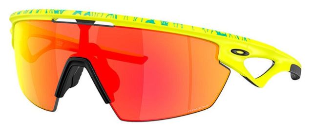 Sphaera in Matte Tennis Ball Yellow/Celeste Neuron / Prizm Ruby Iridium