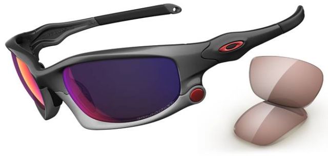 Split Jacket (AF) in Dark Grey w/VR50 / +Red Iridium Polarized