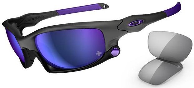 Split Jacket in Carbon w/Grey / Violet Iridium