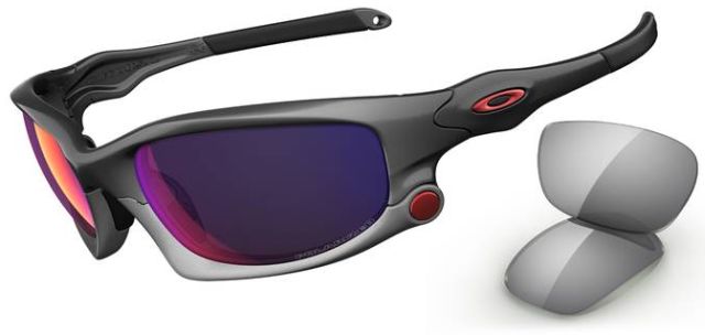 Split Jacket in Dark Grey w/Light Grey / +Red Iridium Polarized