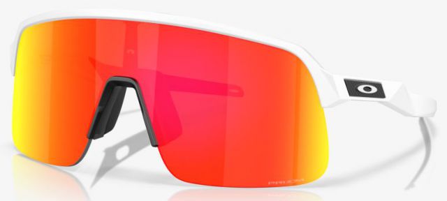 Sutro Lite S in Matte White / Prizm Ruby Iridium