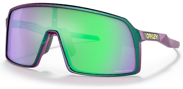 Sutro in Green Purple Splatter / Prizm Road Jade