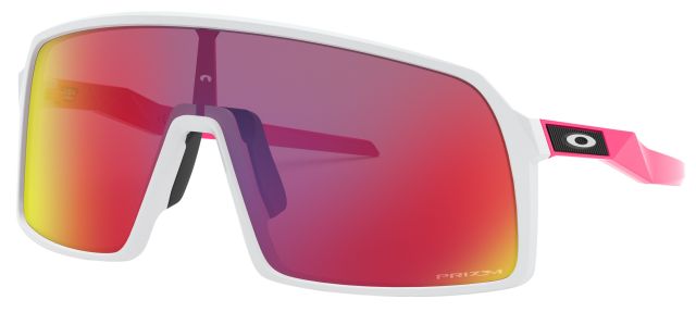 Sutro in Matte White-Neon Pink / Prizm Road