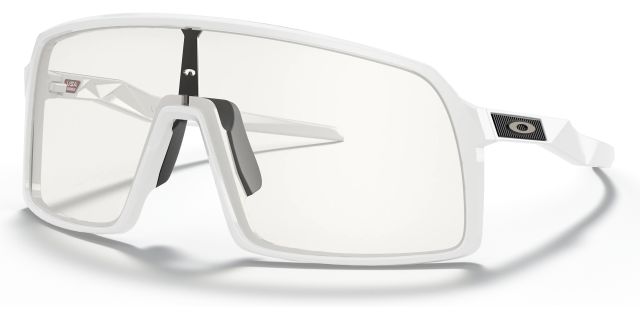 Sutro in Polished White / Clear