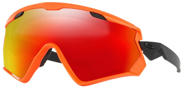 Wind Jacket 2.0 in Neon Orange Red / Prizm Snow Torch Iridium