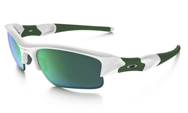 Flak Jacket XLJ in Polished White / Jade Iridium