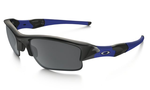Flak Jacket XLJ in Polished Black / Black Iridium