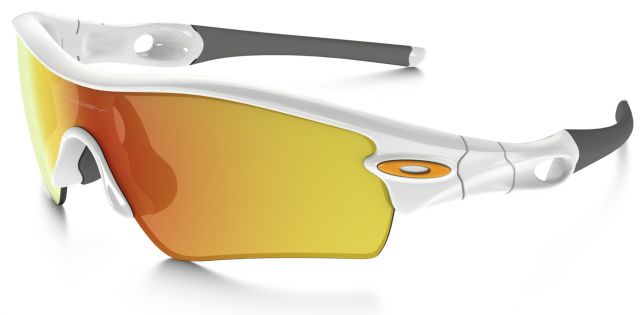Radar Path in Polished White / Fire Iridium