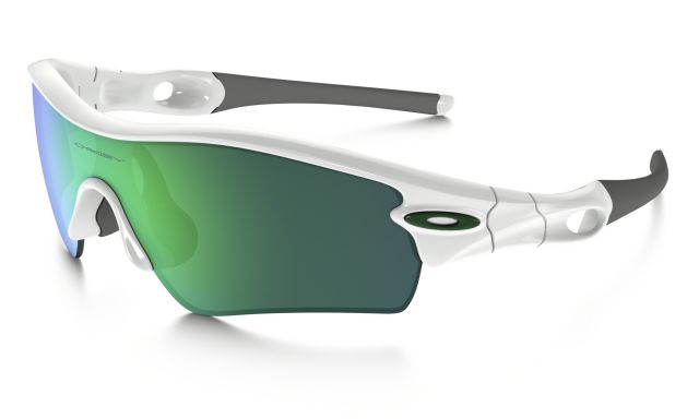 Radar Path in Polished White / Jade Iridium