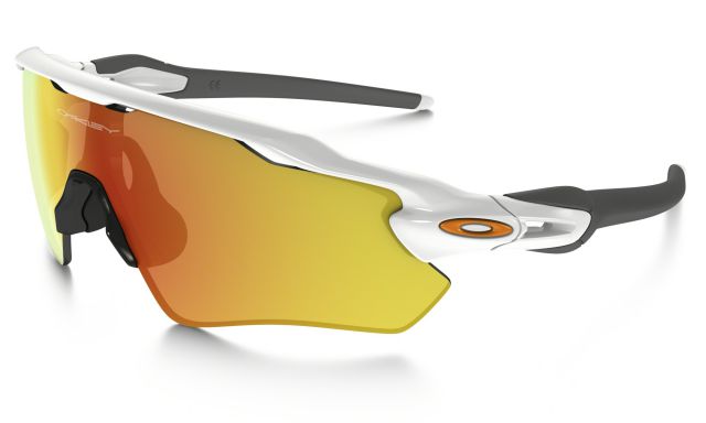 Radar EV Path in Polished White / Fire Iridium