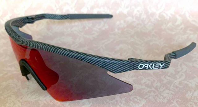 M Frame Sweep in Polished White / VR50 Pink Iridium